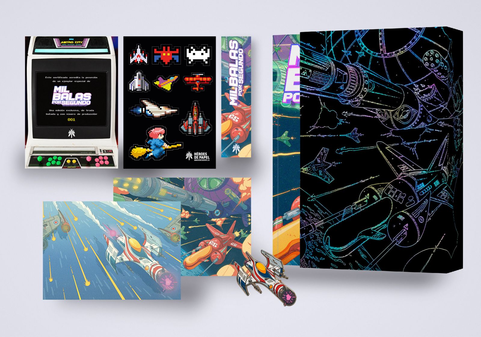 Mil balas por segundo: La gran Enciclopedia del shoot’em up arcade