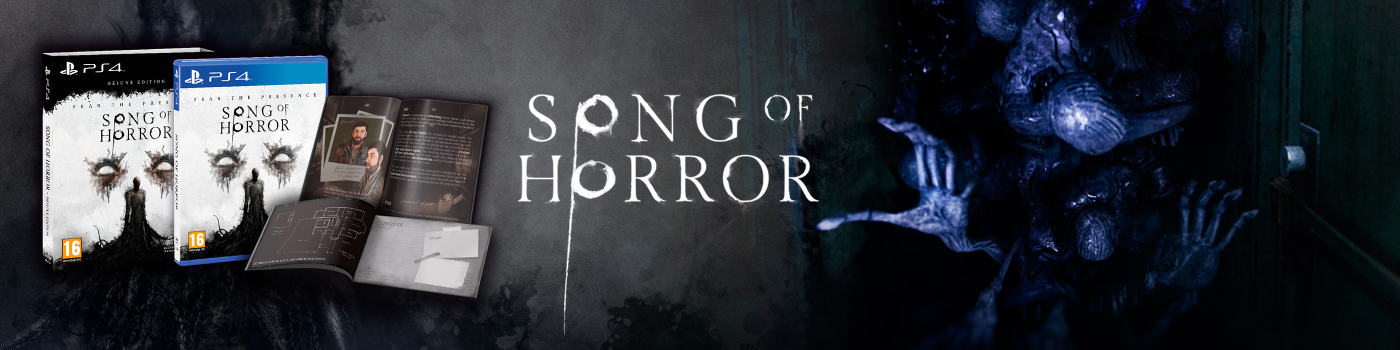 Song of Horror Deluxe Edition PS4 - Deluxe Edition